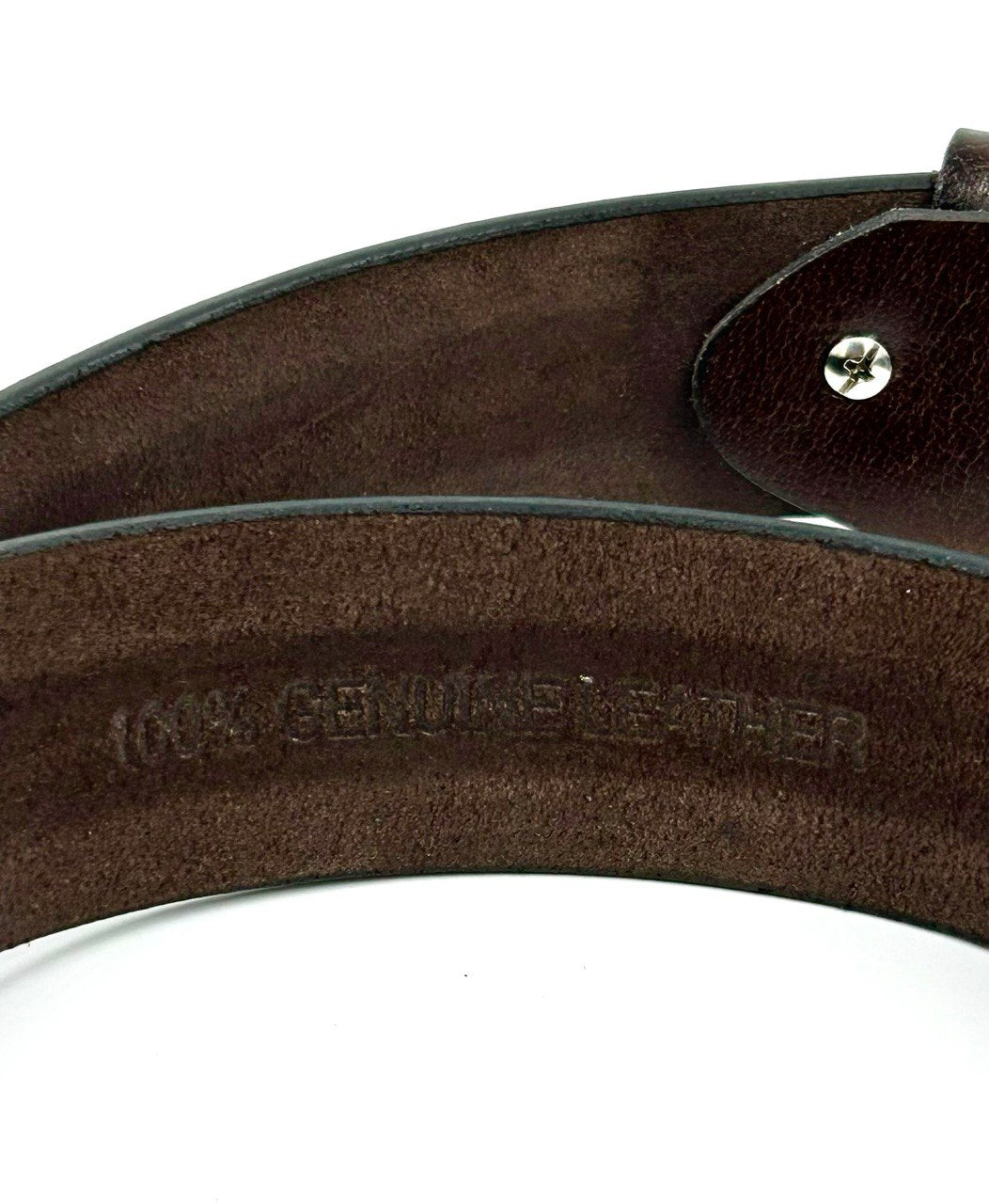 Cargo Mens Waist Belt: Dark Brown