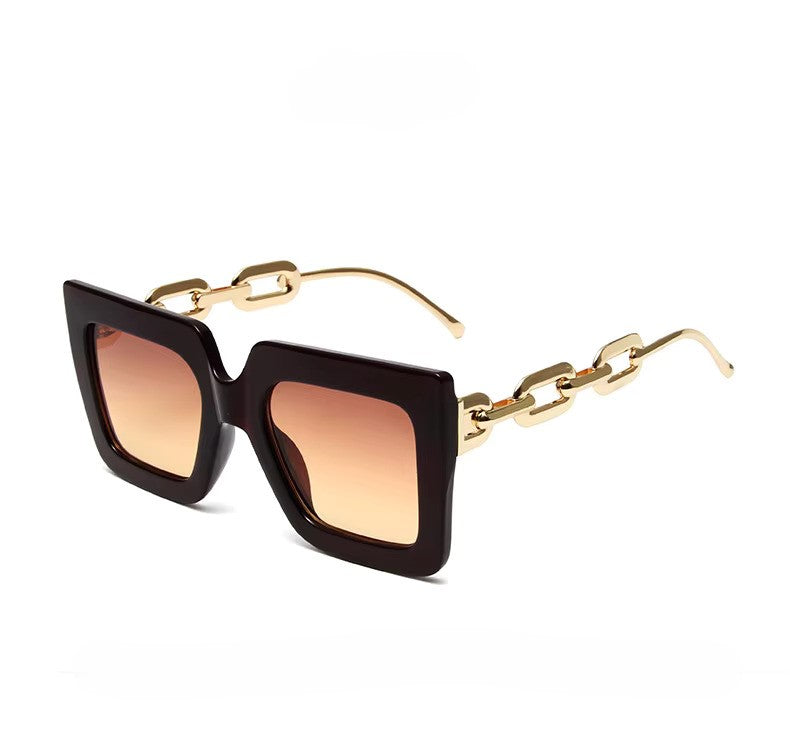 Made You Look Luxury Square Oversized Sunglasses [UV Protected]