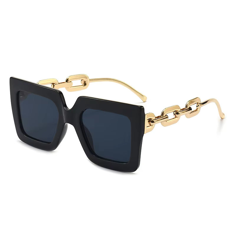 Made You Look Luxury Square Oversized Sunglasses [UV Protected]