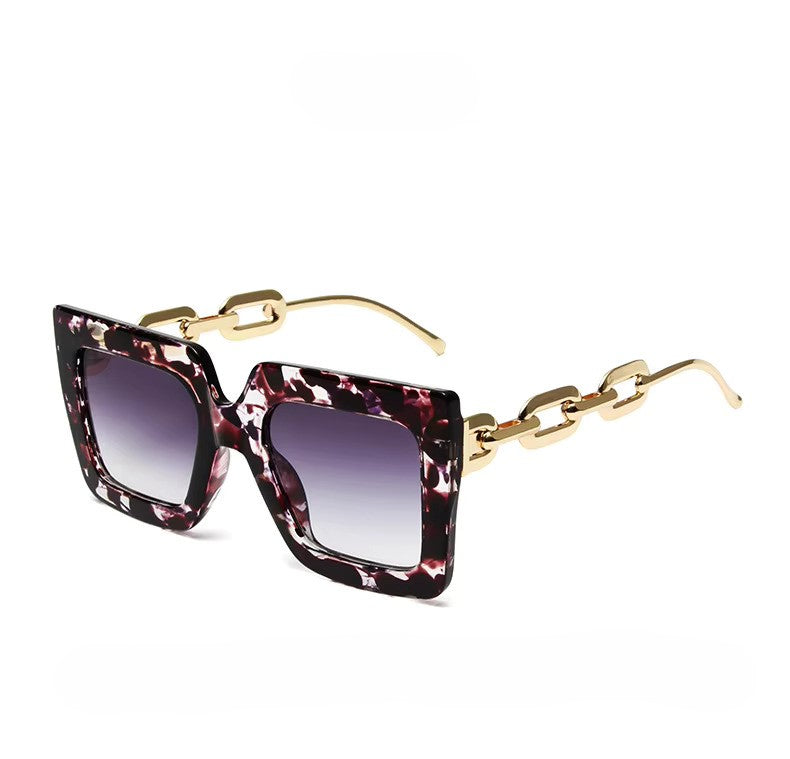 Made You Look Luxury Square Oversized Sunglasses [UV Protected]