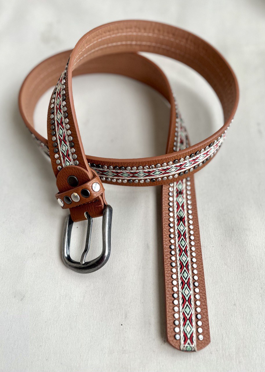 Nomad Embroidered Belt