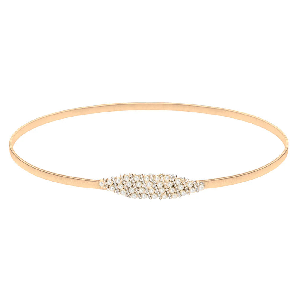 Pearl Dance Metal Spring Belt