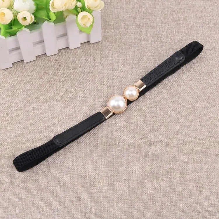 Pearl Party Waist Stretch Belt