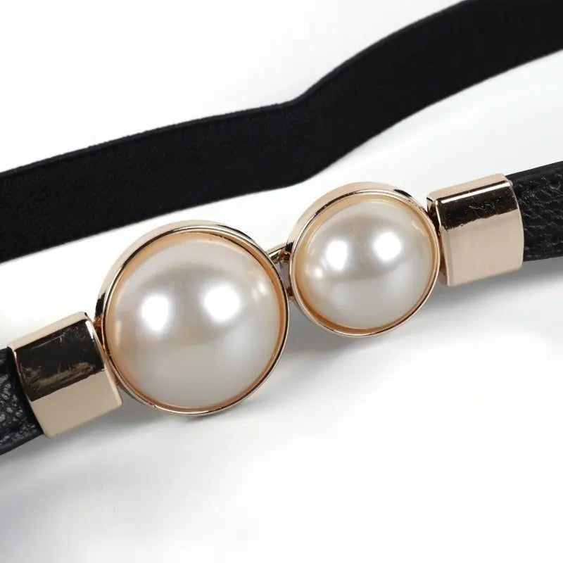 Pearl Party Waist Stretch Belt