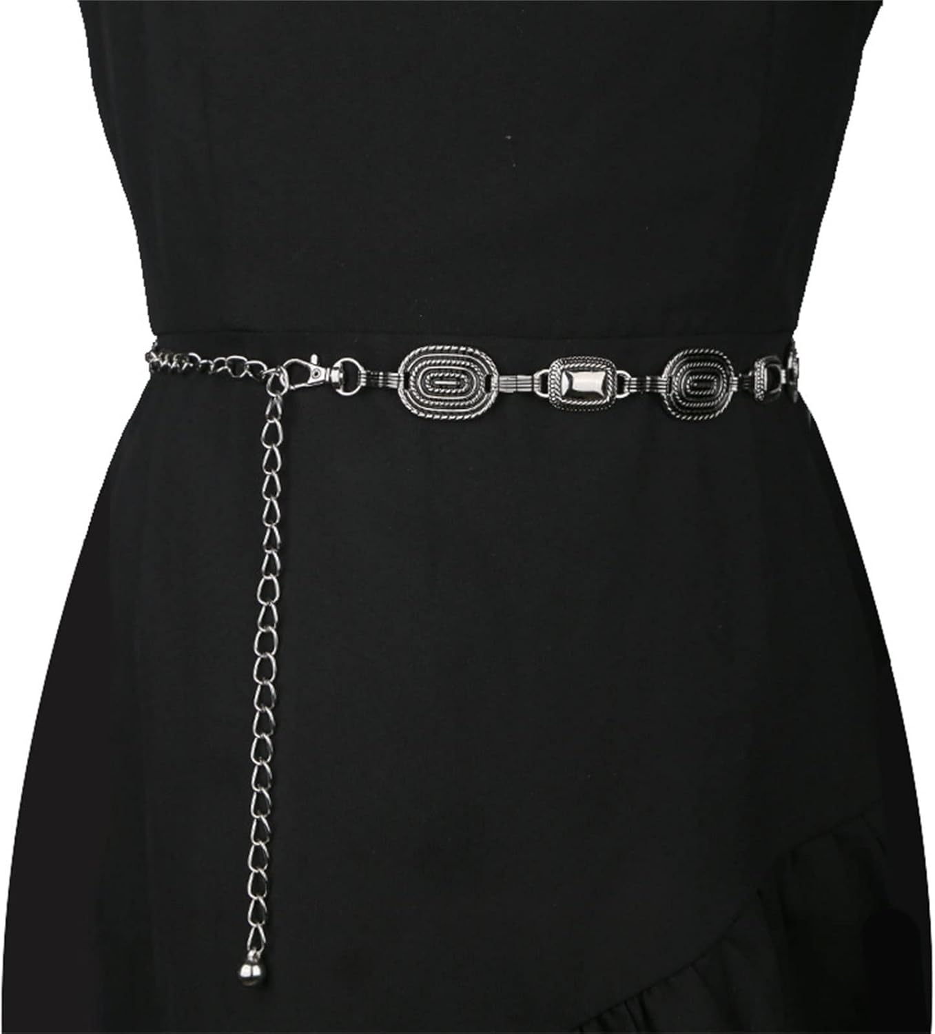 Ryna Metal Chain Waist Belt