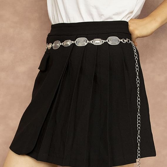 Ryna Metal Chain Waist Belt