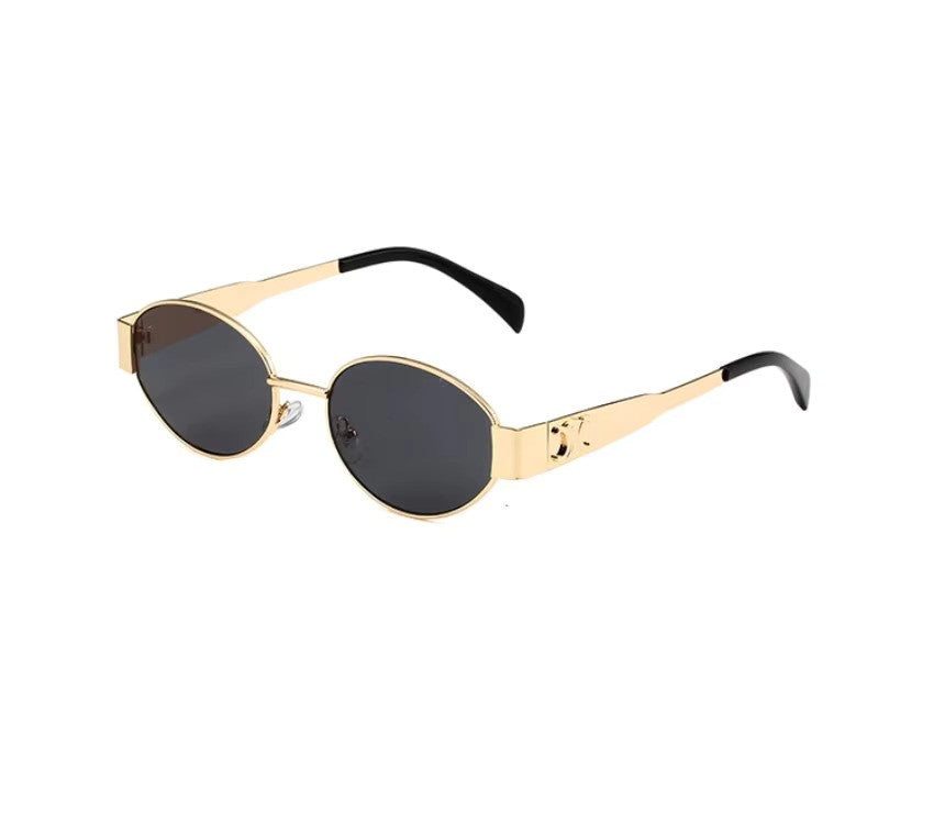 Seduction Retro Vintage Oval Sunglasses [UV Protected Sunglasses]