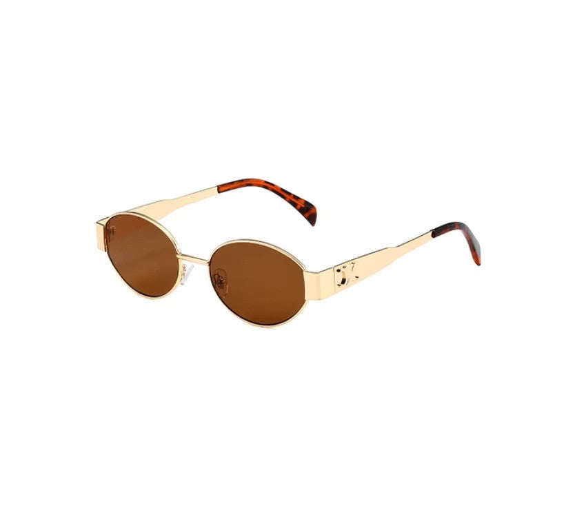 Seduction Retro Vintage Oval Sunglasses [UV Protected Sunglasses]