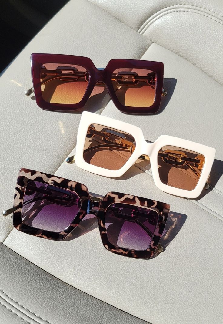 Made You Look Luxury Square Oversized Sunglasses [UV Protected]